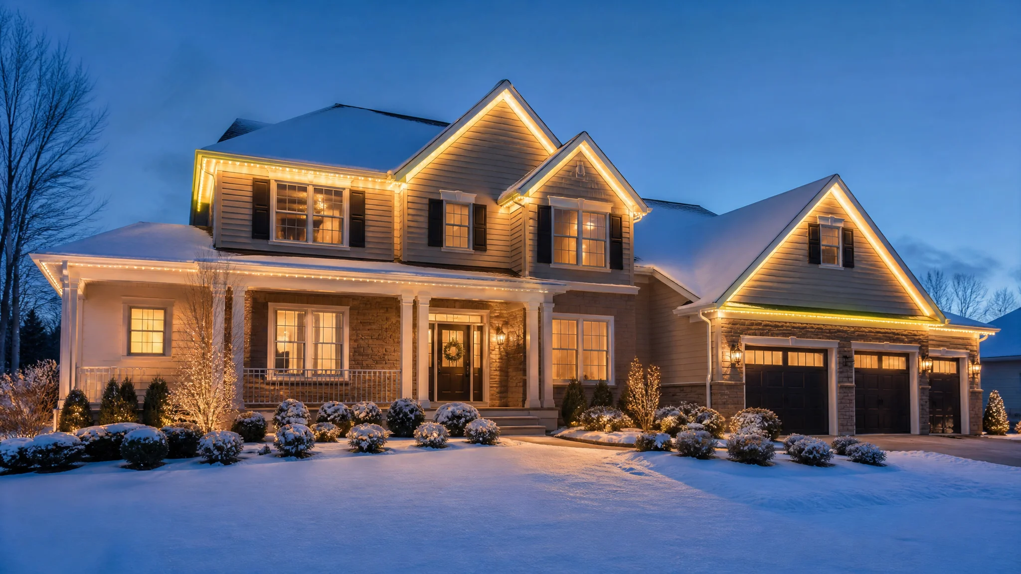 Cover image for: Permanent or Seasonal Lighting for an Indiana Winter